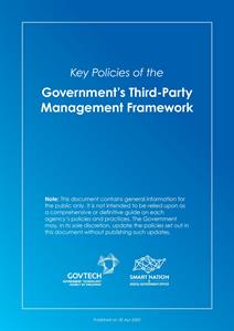 Key Policies of the Government's Third-Party Management Framework