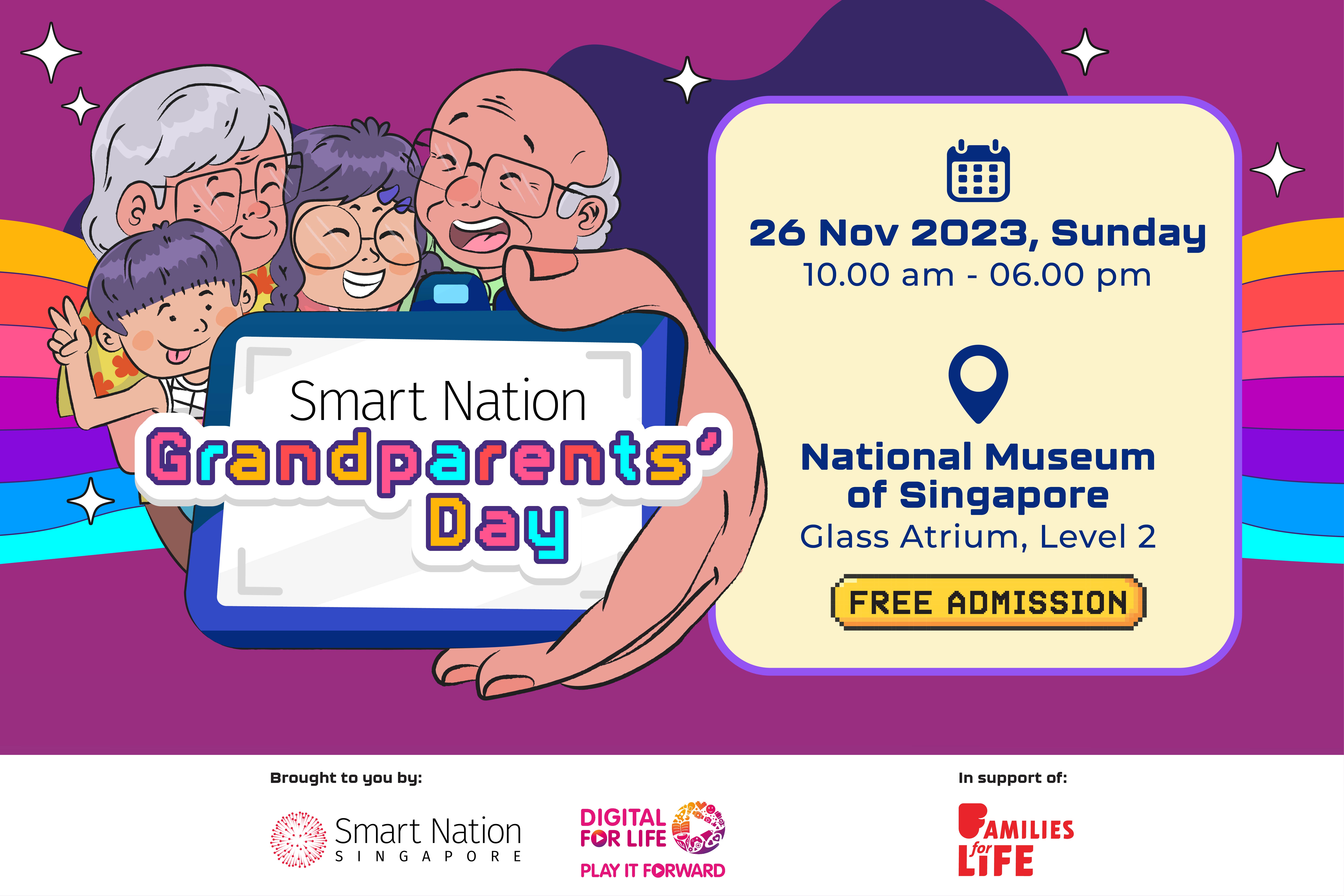 Smart Nation Grandparents Day 2023 banner