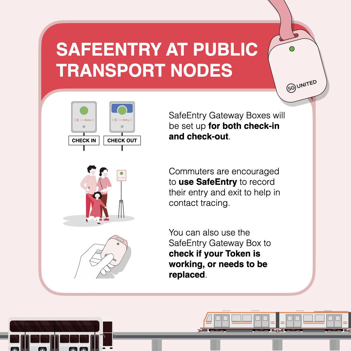 SafeEntry at public transport notes