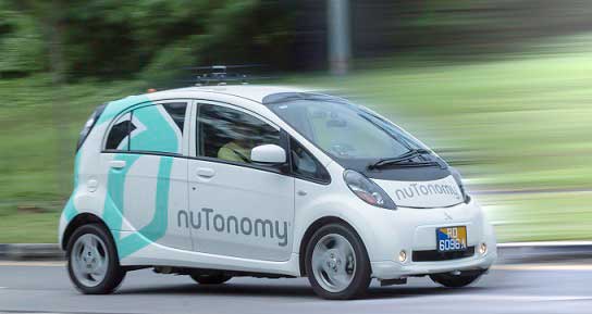 nuTonomy's self driving car