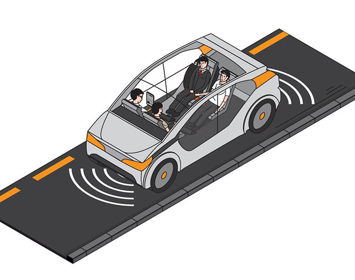 Self driving illustration